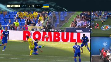 El penalti en el 99′ que el VAR corrigió cuando el Villarreal ya se veía ganador