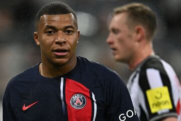 Mbappé was exiled from PSG training over summer.