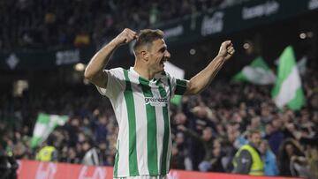 Joaquín, tras anotar el 2-0.