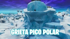 Fortnite: una grieta amenaza con destruir Pico Polar