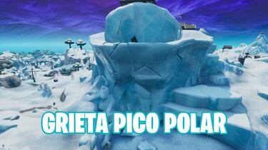 Fortnite Battle Royale: una enorme grieta amenaza con destruir Pico Polar
