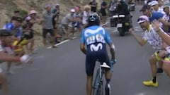 El &uacute;ltimo km de Nairo Quintana en la 18ava etapa del Tour de Francia