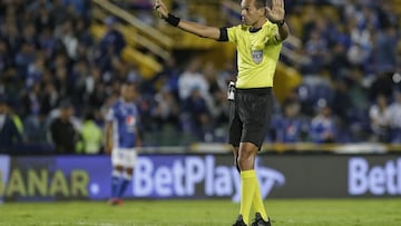 Éder Vergara fue designado como árbitro central de la final de ida de la Liga Betplay.