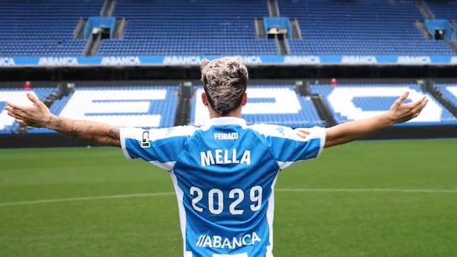 Oficial: David Mella renueva con el Deportivo hasta 2029
