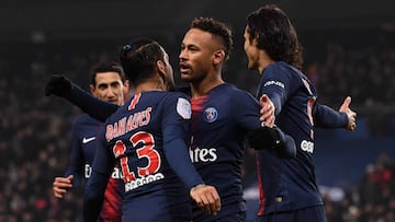 PSG 9 - 0 Guingamp: resumen, resultado y goles