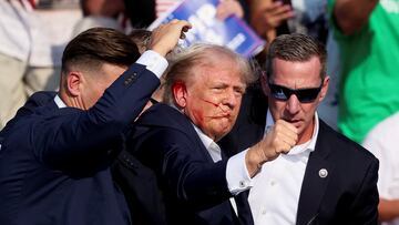 El FBI ha confirmado que el candidato presidencial Trump fue herido por una bala, aunque aún no se confirma si fue entera o fragmentada.