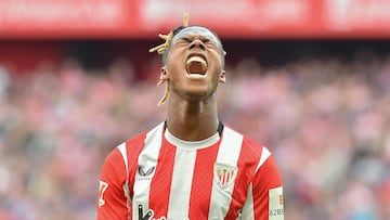 23/02/25 PARTIDO PRIMERA DIVISION
ATHLETIC DE BILBAO VALLADOLID
GOL NICO WILLIAMS 5-1 ALEGRIA