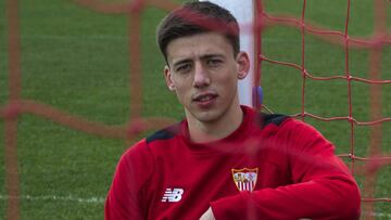 Lenglet, jugador del Sevilla.
