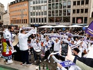 Aficionados del Real Madrid