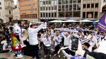 Aficionados del Real Madrid