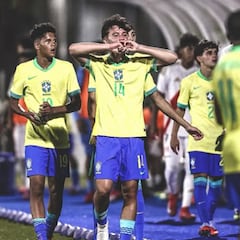 El hijo de João Miranda ya despunta en Brasil