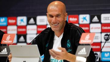 Sigue en vivo la conferencia de prensa de Zinedine Zidane