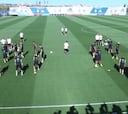 Real Madrid's final training session before El Clásico