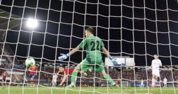 Clasificación mundial 2014. España-Bielorrusia. 2-0. Negredo marca el segundo gol.