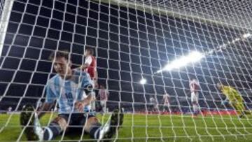 Messi, ante Paraguay.