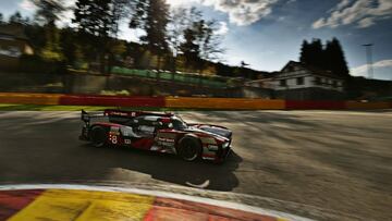 El Audi R18 ganador en Spa.