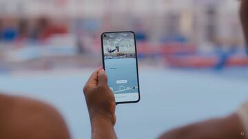 Como aprender los movimientos de Simone Biles con tu móvil y Google Lens