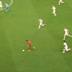 No hay ningún jugador ni parecido: el atropello de Adama a Trincao