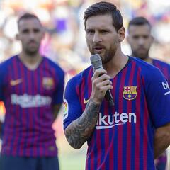 Messi, 81 segundos de discurso y una obsesión