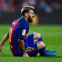 Messi, al menos tres semanas de baja por rotura muscular