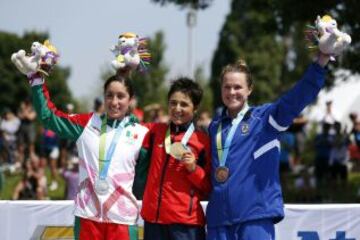 La triatleta chilena se quedó con la medalla de oro tras lograr un tiempo de 1:57:18. De paso, se clasificó a los Juegos Olímpicos de Río de Janeiro 2016.