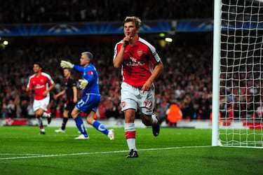 Una de las mayores promesas del Arsenal en su momento. Finalmente no llegó al nivel esperado y el jugador nacido en San Petersburgo volvió al Zenit.