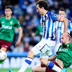 Oyarzabal va camino de romper sus registros personales