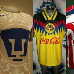 Las camisetas más bonitas del fútbol mexicano