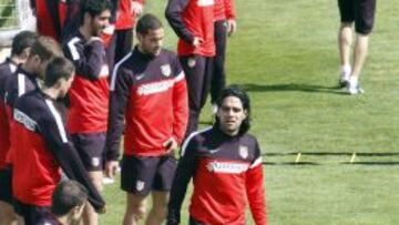 Falcao, a estrenarse ante el Valencia.