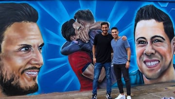 González y el mural homenaje con Mao: "Quedé sin palabras"