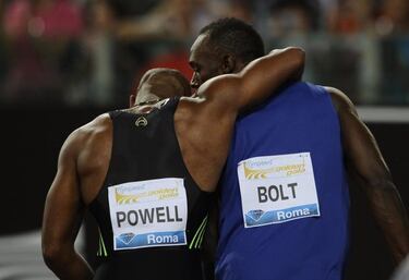 Powell y Bolt calientan la velocidad