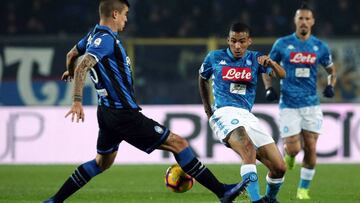 Sigue en vivo online el partido Atalanta – Napoli, por la jornada 14 de la Serie A que se jugará en el Atleti Azzurri d'Italia a partir de las 2:30 p.m., el lunes 3 de diciembre.