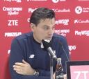 Montella: "Hay que tener confianza y olvidarnos de Eibar"