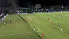 No había VAR y la TV decidió trazar la línea del offside: insólito registro en Venezuela