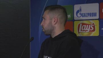 Las palabras de ánimo de Jordi Alba a Casillas: "Es un gran compañero y un gran amigo"