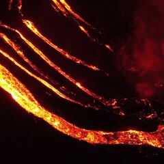 Las impresionantes imágenes de la 'zona cero' del volcán