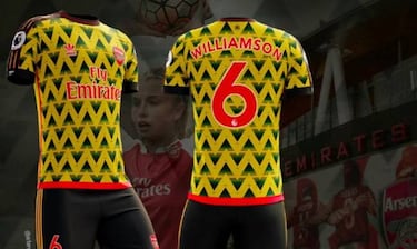 El Arsenal firma con Adidas y los fans piden recuperar un extravagante diseño de los 90