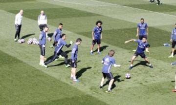 El Real Madrid prepara el partido ante el Athletic