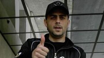 <b>SATISFECHO. </b>Sergio García, ayer a la salida de la Clínica Fremap.