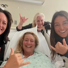 Una surfista se clava su propia quilla en Waco: “Tengo suerte de estar viva”