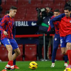 Siete atléticos pueden decir hoy adiós al Metropolitano