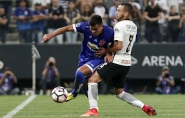 Las imágenes de la ingrata visita de la U a Corinthians