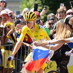 Pogacar, un amarillo cedido de manera controlada para “gastar menos”