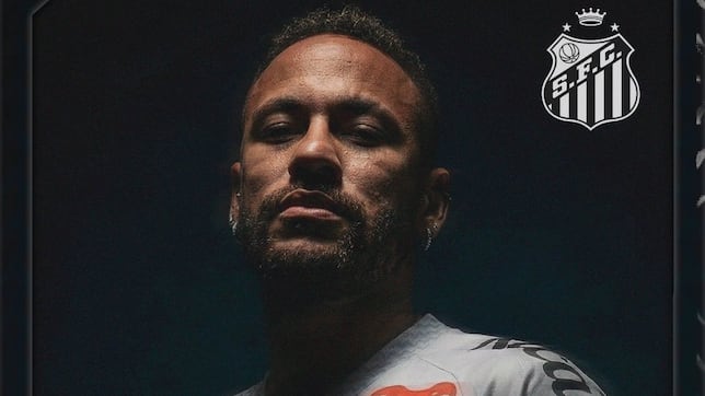 Oficial: Neymar renueva con Santos hasta 2026
