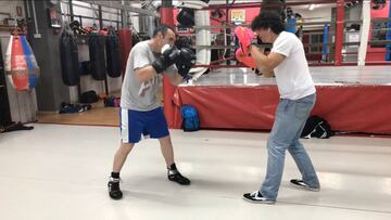 Boxeo hacia delante, acortamos distancias