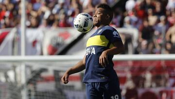 Frank Fabra, lateral izquierdo de Boca Juniors