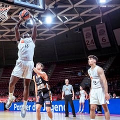 Garuba impresiona de inicio: 33 valoración en 18 minutos