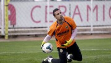 El portero del Villarreal, Sergio Asenjo.