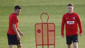 Gaitan y Vietto, en la última sesión de la semana