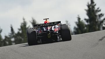 Max Verstappen, en Spa.